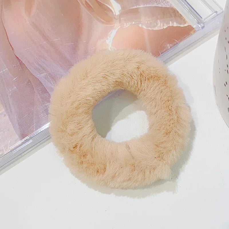 New Colorful Fluffy Hair Band For Women