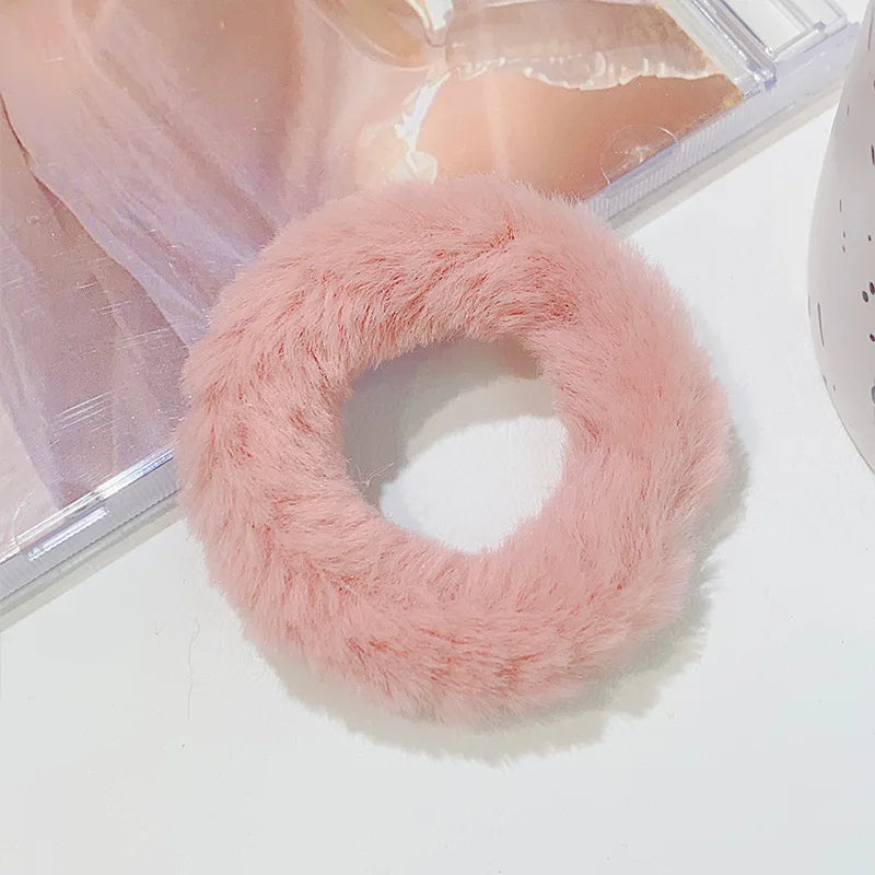 New Colorful Fluffy Hair Band For Women