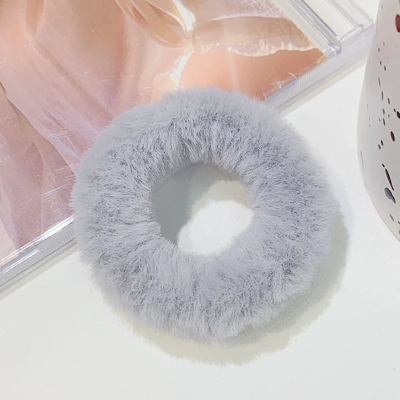 New Colorful Fluffy Hair Band For Women