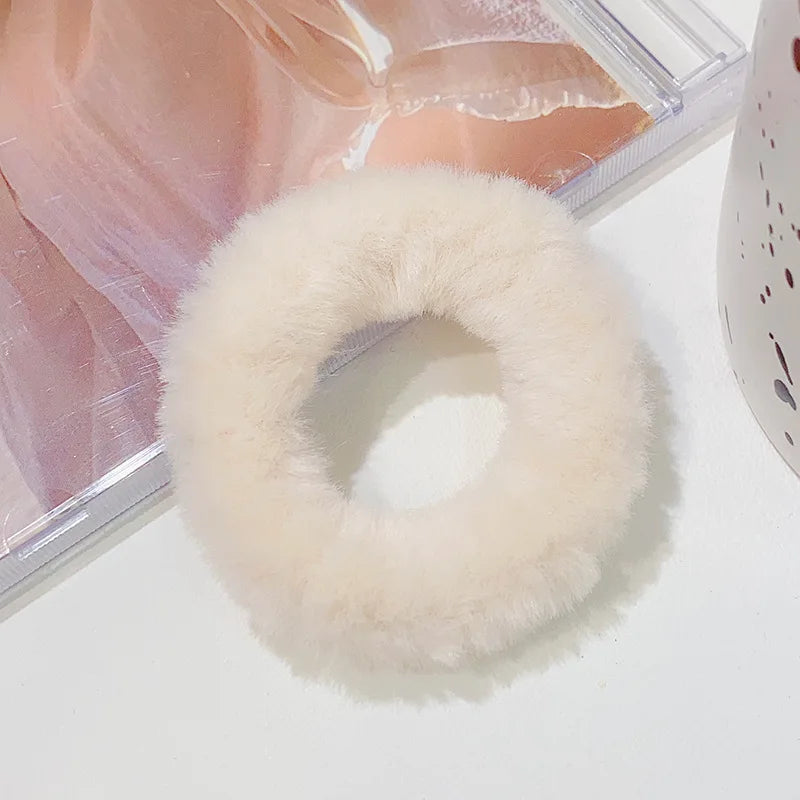 New Colorful Fluffy Hair Band For Women