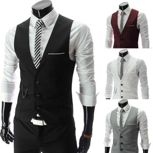 Dress Vests For Men Slim Fit