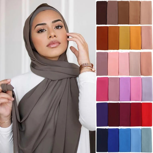 Women Hijabs Scarves Ladies Muslim Veil Hijabs