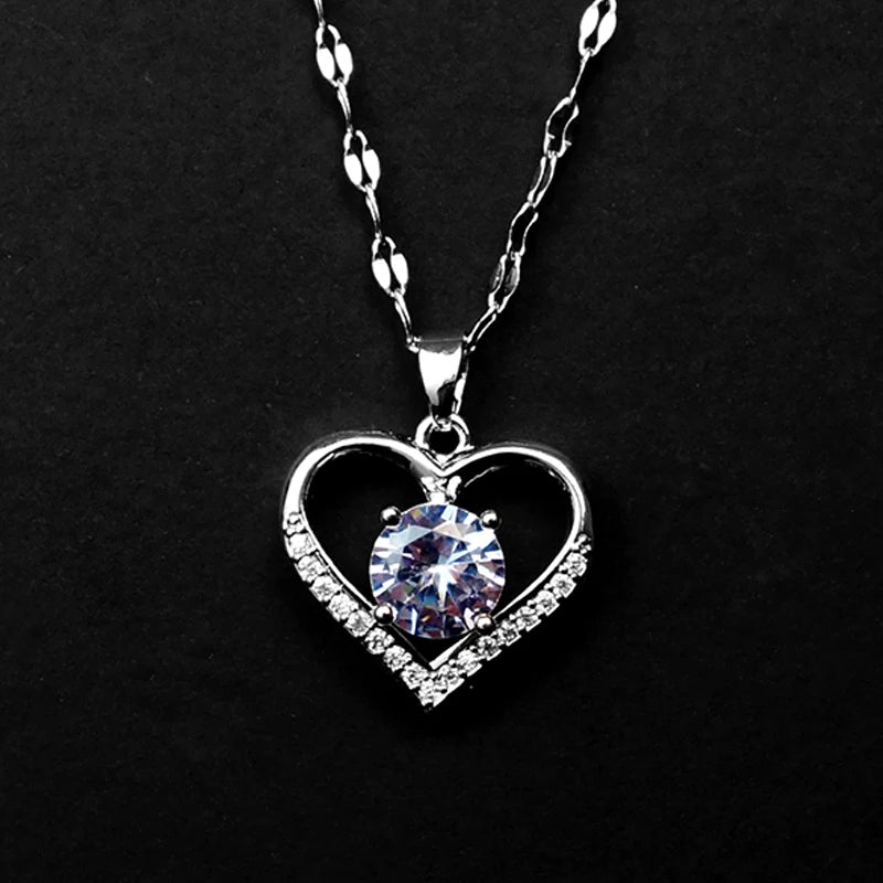 Heart Pendant Necklace for women