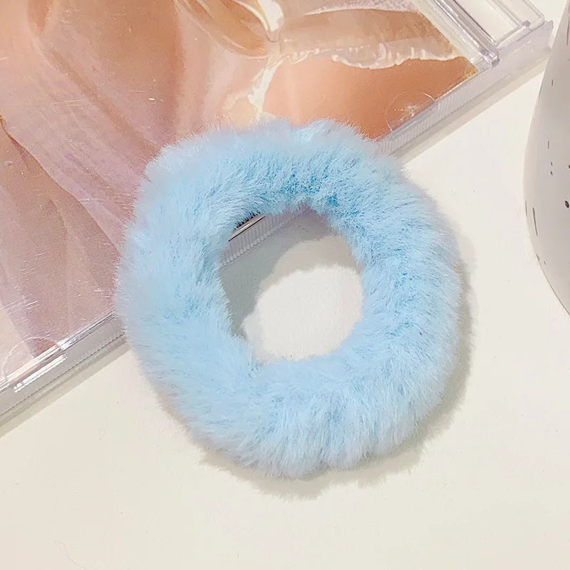 New Colorful Fluffy Hair Band For Women