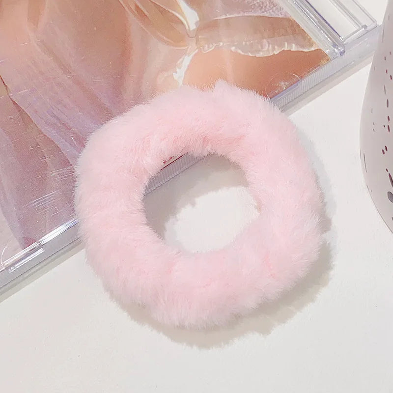 New Colorful Fluffy Hair Band For Women