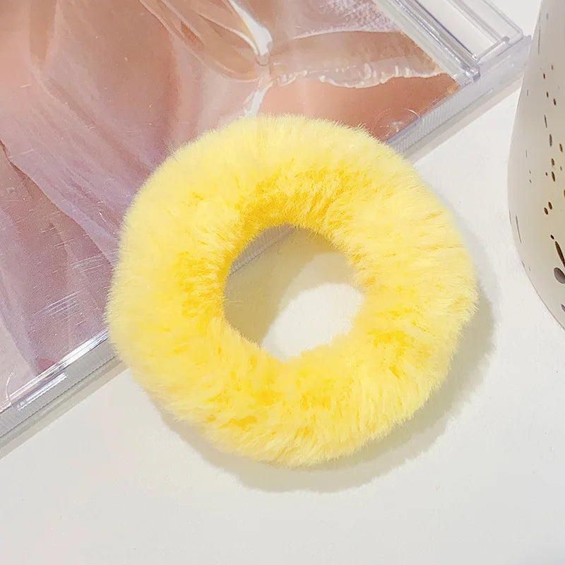 New Colorful Fluffy Hair Band For Women