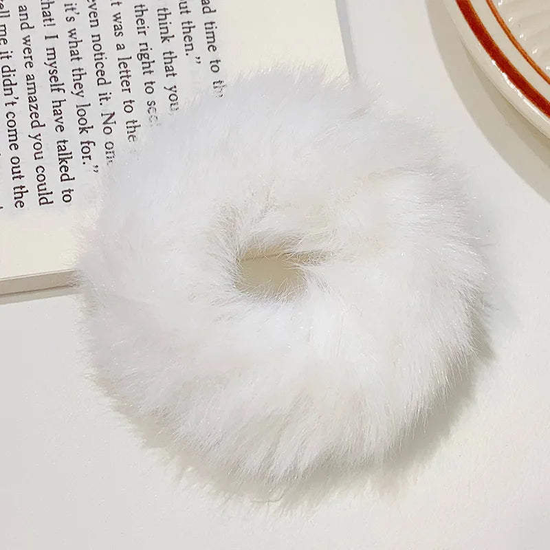 New Colorful Fluffy Hair Band For Women