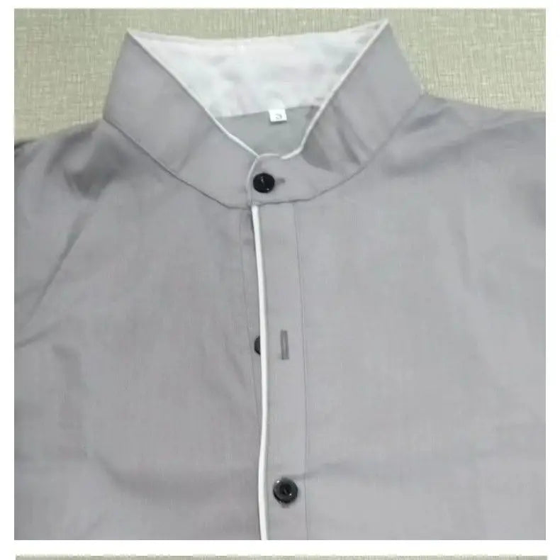 Men's Simple Casual Slim Fit Long Sleeve Shirt