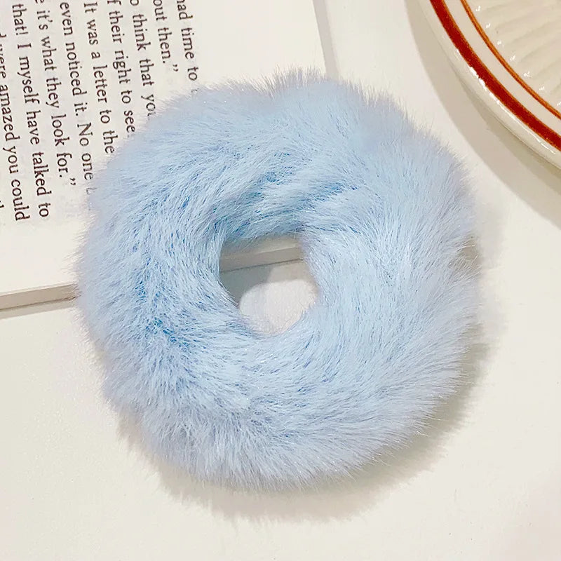 New Colorful Fluffy Hair Band For Women