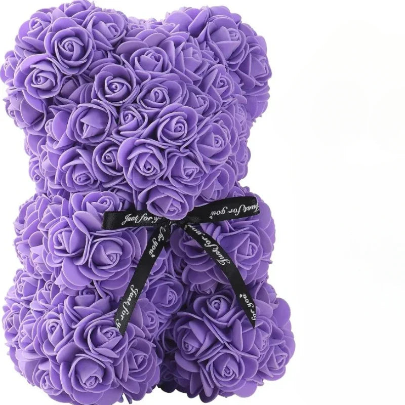 Flower Rose Teddy Bear