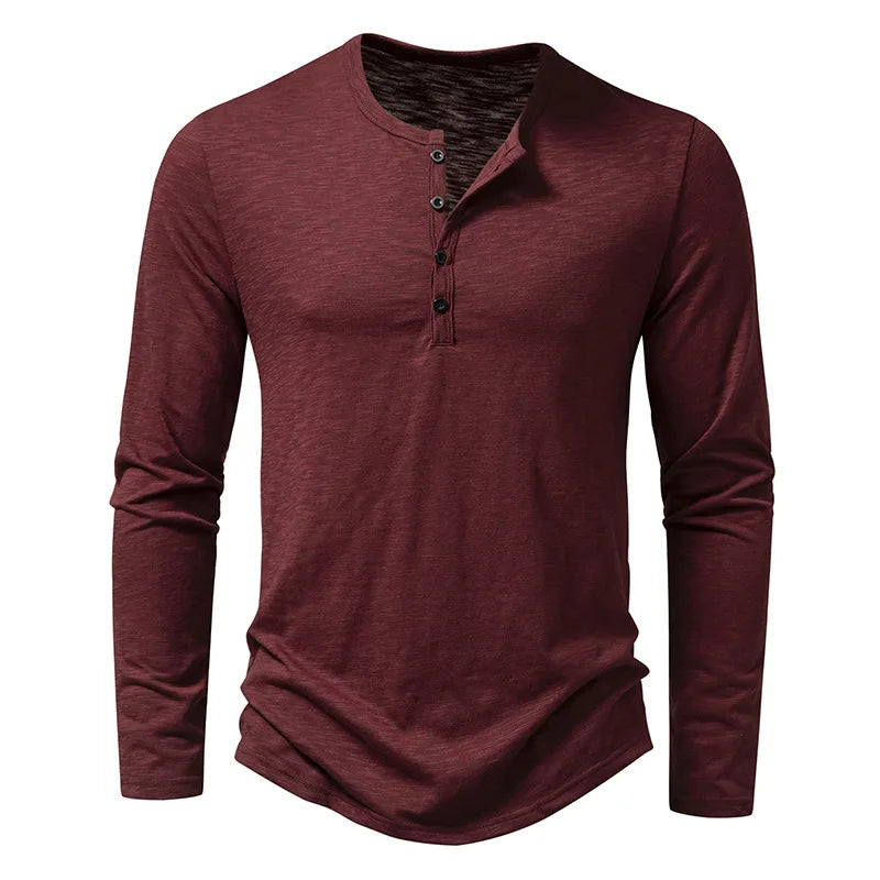 Shirt Long Sleeve Casual Button