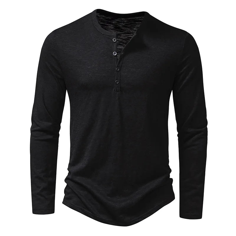 Shirt Long Sleeve Casual Button