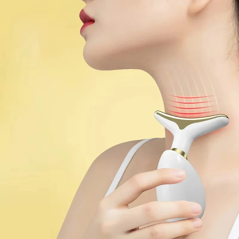 Neck Lifting Beauty Device Anti-Aging Anti Wrinkle Facial Massager Multifunction Neck Tightening Device Firming