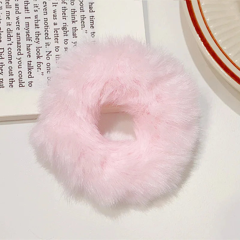 New Colorful Fluffy Hair Band For Women