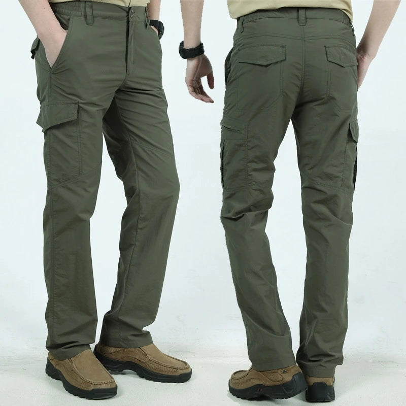 Waterproof Tactical Cargo Pants Men